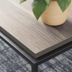 Ruby 42 in. Gray Ash Rectangle Wood and Metal Coffee Table by Brookside -Cheap sumyeg Store ash brookside coffee tables bs0004cft42gr fa 1000