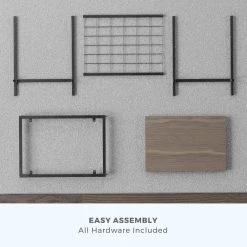 Ruby 24 in. Gray Ash Rectangle Wood and Metal End Table by Brookside -Cheap sumyeg Store ash brookside end side tables bs0004ent24gr 44 1000