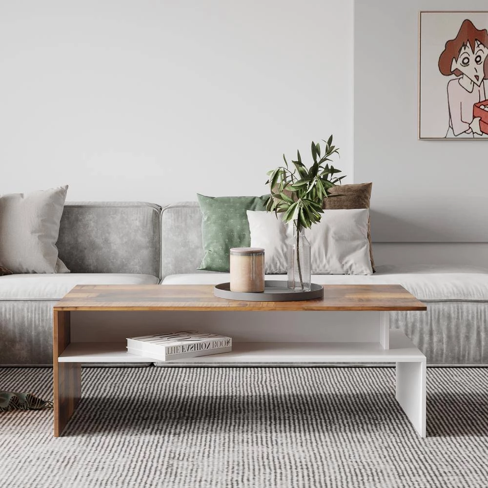 Modern Design Large Rectangle Fir Wood Coffee Table by sumyeg 11 Modern Design Large Rectangle Fir Wood Coffee Table by sumyeg - Image 9