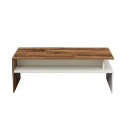 Modern Design Large Rectangle Fir Wood Coffee Table by sumyeg
