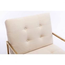Modern Style Turfted Velvet Beige Home Office Armchair Golden Metal Living Room Chair by sumyeg 15 Modern Style Turfted Velvet Beige Home Office Armchair Golden Metal Living Room Chair by sumyeg -Cheap sumyeg Store beige sumyeg accent chairs ntxy vdbe386 1d 1000