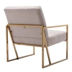 Modern Style Turfted Velvet Beige Home Office Armchair Golden Metal Living Room Chair by sumyeg 18 Modern Style Turfted Velvet Beige Home Office Armchair Golden Metal Living Room Chair by sumyeg -Cheap sumyeg Store beige sumyeg accent chairs ntxy vdbe386 4f 1000
