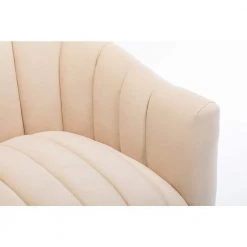 Classic Strip Beige Tufting Velvet Accent Chair Living Room Barrel Chair with Golden Metal Leg by sumyeg 13 Classic Strip Beige Tufting Velvet Accent Chair Living Room Barrel Chair with Golden Metal Leg by sumyeg -Cheap sumyeg Store beige sumyeg accent chairs ntxy vdbe391 1d 1000