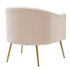 Classic Strip Beige Tufting Velvet Accent Chair Living Room Barrel Chair with Golden Metal Leg by sumyeg 16 Classic Strip Beige Tufting Velvet Accent Chair Living Room Barrel Chair with Golden Metal Leg by sumyeg -Cheap sumyeg Store beige sumyeg accent chairs ntxy vdbe391 4f 1000