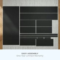 Elaine 72 in. Black Wood 5-Shelf Standard Bookcase with Adjustable Shelves by Brookside 15 Elaine 72 in. Black Wood 5-Shelf Standard Bookcase with Adjustable Shelves by Brookside -Cheap sumyeg Store black brookside bookcases bookshelves bs0001bkc00bk 4f 1000