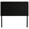 EllaUpholstered Black King/California King Headboard with Diamond Tufting by Brookside 1 EllaUpholstered Black King/California King Headboard with Diamond Tufting by Brookside -Cheap sumyeg Store black brookside headboards bskkredtbkhb 64 1000
