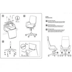Hunter Black High-Back Aluminum Base Leather Upholstery Adjustable Ergonomic Executive Office Chair by Nyhus 12 Hunter Black High-Back Aluminum Base Leather Upholstery Adjustable Ergonomic Executive Office Chair by Nyhus -Cheap sumyeg Store black nyhus ergonomic chairs hd 60005050 1f 1000