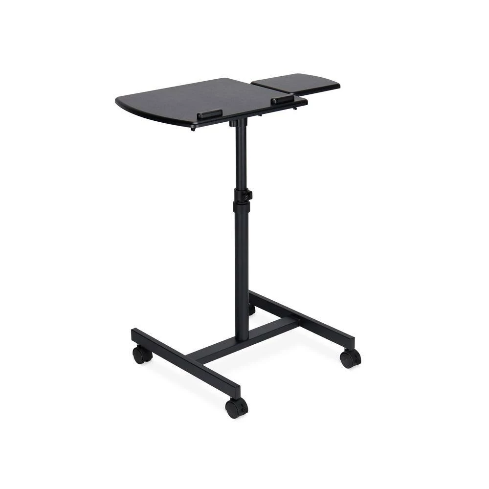 28 in. Rectangular Modern Style Black PVC Tilting Reading Table / Laptop Desk by Nyhus 4 28 in. Rectangular Modern Style Black PVC Tilting Reading Table / Laptop Desk by Nyhus - Image 2