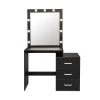 27.56 x 19.3 x 59.84 in. Black LED Dressing Table Vanity Table Makeup Dresser with Mirror and-Drawers by sumyeg 2 27.56 x 19.3 x 59.84 in. Black LED Dressing Table Vanity Table Makeup Dresser with Mirror and-Drawers by sumyeg -Cheap sumyeg Store black sumyeg dressers sg 331jf6274 64 1000