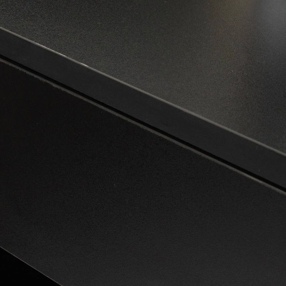 31.5 x 15.75 x 55.12 in. Black Bedroom LED Makeup Dressing Table Vanity Table Set with Mirror and Stool by sumyeg 7 31.5 x 15.75 x 55.12 in. Black Bedroom LED Makeup Dressing Table Vanity Table Set with Mirror and Stool by sumyeg - Image 5