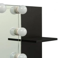 35.43 x 15.75 x 52.76 in. Black Rectangular Makeup Table Stool Set Dressing Table with Mirror and-Drawer by sumyeg 24 35.43 x 15.75 x 52.76 in. Black Rectangular Makeup Table Stool Set Dressing Table with Mirror and-Drawer by sumyeg -Cheap sumyeg Store black sumyeg dressers sg 331jf6277 1f 1000