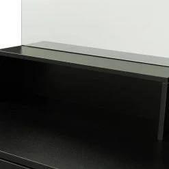 35.43 x 15.75 x 52.76 in. Black Rectangular Makeup Table Stool Set Dressing Table with Mirror and-Drawer by sumyeg 18 35.43 x 15.75 x 52.76 in. Black Rectangular Makeup Table Stool Set Dressing Table with Mirror and-Drawer by sumyeg -Cheap sumyeg Store black sumyeg dressers sg 331jf6277 40 1000