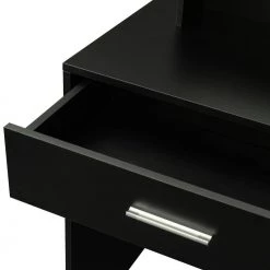 35.43 x 15.75 x 52.76 in. Black Rectangular Makeup Table Stool Set Dressing Table with Mirror and-Drawer by sumyeg 21 35.43 x 15.75 x 52.76 in. Black Rectangular Makeup Table Stool Set Dressing Table with Mirror and-Drawer by sumyeg -Cheap sumyeg Store black sumyeg dressers sg 331jf6277 77 1000