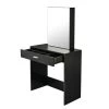 31.5 x 15.75 x 58.67 in. Modern Black Vanity Table Set Dressing Makeup Table with Mirror and Stool and-Drawer by sumyeg 2 31.5 x 15.75 x 58.67 in. Modern Black Vanity Table Set Dressing Makeup Table with Mirror and Stool and-Drawer by sumyeg -Cheap sumyeg Store black sumyeg dressers sg 331jf6279 64 1000