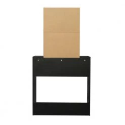 31.5 x 15.75 x 58.67 in. Modern Black Vanity Table Set Dressing Makeup Table with Mirror and Stool and-Drawer by sumyeg 17 31.5 x 15.75 x 58.67 in. Modern Black Vanity Table Set Dressing Makeup Table with Mirror and Stool and-Drawer by sumyeg -Cheap sumyeg Store black sumyeg dressers sg 331jf6279 c3 1000