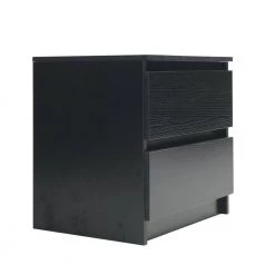 19.68 x 15.75 x 19.69 in. Wood 2-Drawer Black Nightstand Side Table Accent Table for Bedroom by sumyeg -Cheap sumyeg Store black sumyeg nightstands sg 331jf8740 c3 1000