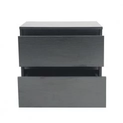 19.68 x 15.75 x 19.69 in. Wood 2-Drawer Black Nightstand Side Table Accent Table for Bedroom by sumyeg -Cheap sumyeg Store black sumyeg nightstands sg 331jf8740 fa 1000