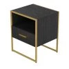 1-Drawer Gold & Black Nightstand 17.7 in. H x 17.7 in. W x 15.7 in. L Bedside Table Sofa End Table by sumyeg 1 1-Drawer Gold & Black Nightstand 17.7 in. H x 17.7 in. W x 15.7 in. L Bedside Table Sofa End Table by sumyeg -Cheap sumyeg Store black sumyeg nightstands sy jt5457 9 64 1000