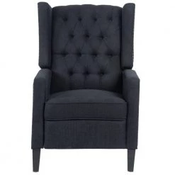 Ergonomic Black Fabric Arm Pushing Recliner Chair Curved Back Recliner by sumyeg 26 Ergonomic Black Fabric Arm Pushing Recliner Chair Curved Back Recliner by sumyeg -Cheap sumyeg Store black sumyeg recliners sy 6w42 44 1000