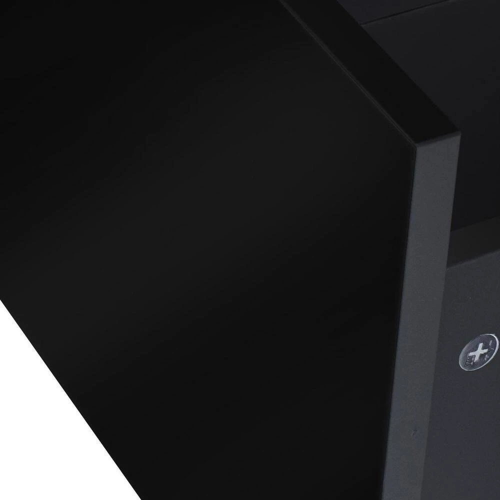 47 in. Black LED TV Stand Cabinet Entertainment Central TV Console Fits TV's up to 55 in. with 2 Storage Drawers by sumyeg 5 47 in. Black LED TV Stand Cabinet Entertainment Central TV Console Fits TV's up to 55 in. with 2 Storage Drawers by sumyeg - Image 3