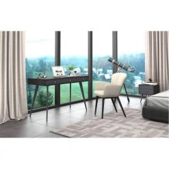 Modern 19.7 in. Black Oak 3-Drawer Writing Desk Computer Desk with Oak Grain by sumyeg 15 Modern 19.7 in. Black Oak 3-Drawer Writing Desk Computer Desk with Oak Grain by sumyeg -Cheap sumyeg Store black sumyeg writing desks sy 30jtfw 31 1000