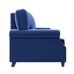 64.50 in. Modern Blue Velvet Rolled Arm 2 Seat Loveseats with Nailhead Decoration by Polibi 18 64.50 in. Modern Blue Velvet Rolled Arm 2 Seat Loveseats with Nailhead Decoration by Polibi -Cheap sumyeg Store blue polibi loveseats rs 645mvl bu 1f 1000