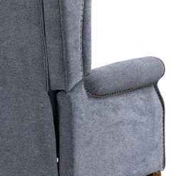 Blue Ergonomic Fabric Recliner Push Back Reclining Chair with Adjustable Footrest by sumyeg 13 Blue Ergonomic Fabric Recliner Push Back Reclining Chair with Adjustable Footrest by sumyeg -Cheap sumyeg Store blue sumyeg recliners sybl 10qn 1f 1000