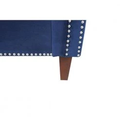 31.5 in. Flared Arm Sofa Velvet 3-Seater Rectangular Straight Sofa with Reversible Cushion in Blue by sumyeg 20 31.5 in. Flared Arm Sofa Velvet 3-Seater Rectangular Straight Sofa with Reversible Cushion in Blue by sumyeg -Cheap sumyeg Store blue sumyeg sofas couches sy 6w44 1f 1000