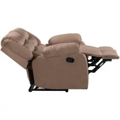 57.00 in. W Brown Velvet Upholstered 2-Seat Loveseat, Home Theater Seating Manual Recliner by Polibi 18 57.00 in. W Brown Velvet Upholstered 2-Seat Loveseat, Home Theater Seating Manual Recliner by Polibi -Cheap sumyeg Store brown polibi loveseats rs bvutl tw 44 1000