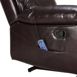 27.90 in. W Massage, Vibration, Heating Multifunctional PU Leather Recliner, Sofa Chair in Brown by Polibi 16 27.90 in. W Massage, Vibration, Heating Multifunctional PU Leather Recliner, Sofa Chair in Brown by Polibi -Cheap sumyeg Store brown polibi recliners rs mrpls 4f 1000