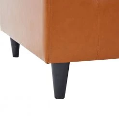 75.20 in. W Square Arm PU Leather Upholstered Modern Style Straight 3-Seat Sofa in Brown by Polibi 19 75.20 in. W Square Arm PU Leather Upholstered Modern Style Straight 3-Seat Sofa in Brown by Polibi -Cheap sumyeg Store brown polibi sofas couches cb ralpus bwt 1f 1000