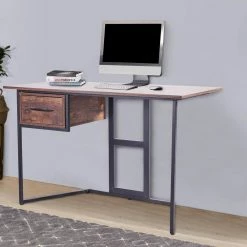 Modern 47 in. W Designed Brown Wood Computer Desk Rectangle Executive Desk with 1-Drawer by sumyeg 15 Modern 47 in. W Designed Brown Wood Computer Desk Rectangle Executive Desk with 1-Drawer by sumyeg -Cheap sumyeg Store brown sumyeg computer desks su cd 063 31 1000