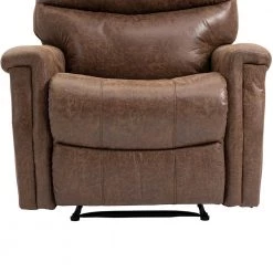35.5 in. W Modern Brown Microfiber Manual Glider Standard Recliner Lounge Sofa Chair by sumyeg 12 35.5 in. W Modern Brown Microfiber Manual Glider Standard Recliner Lounge Sofa Chair by sumyeg -Cheap sumyeg Store brown sumyeg recliners ntsq 2015 sp 10 4f 1000