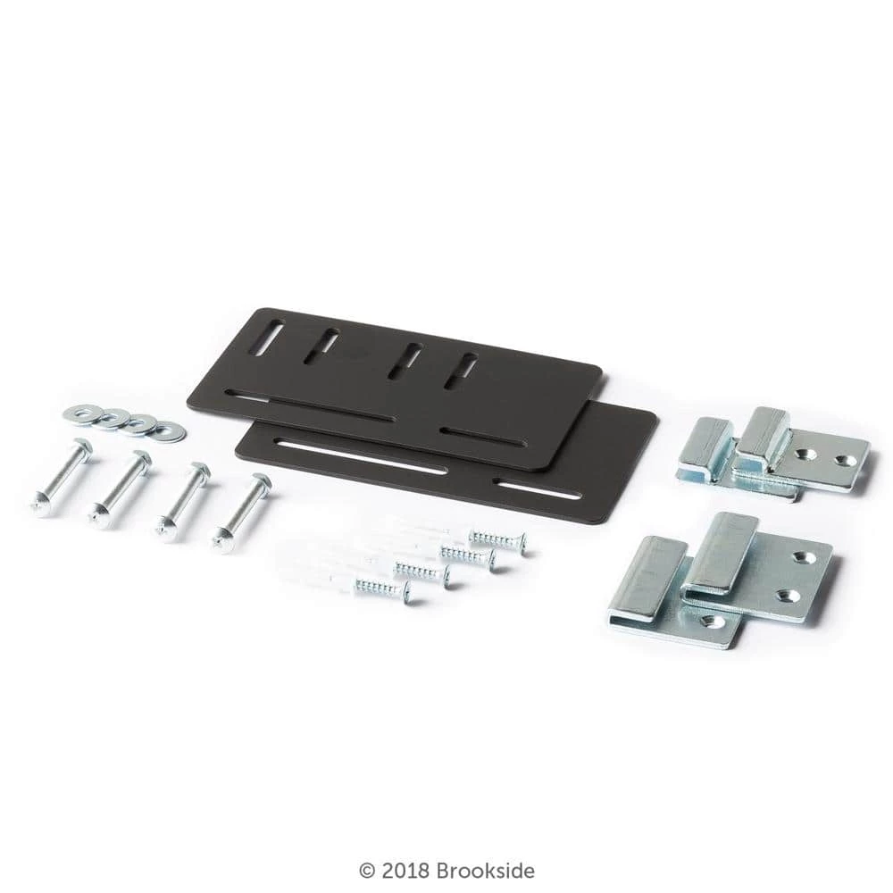 Kaylee Adjustable Charcoal King/Cal King Upholstered Low Profile Headboard with Diamond Tufting by Brookside 10 Kaylee Adjustable Charcoal King/Cal King Upholstered Low Profile Headboard with Diamond Tufting by Brookside - Image 8