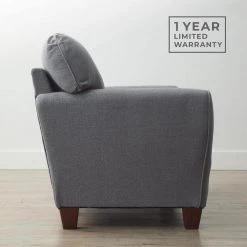 Abby 88 in. Charcoal Polyester Upholstered 3-Seater Rolled Arm Sofa by Brookside 25 Abby 88 in. Charcoal Polyester Upholstered 3-Seater Rolled Arm Sofa by Brookside -Cheap sumyeg Store charcoal brookside sofas couches bs0004sof00ch 44 1000