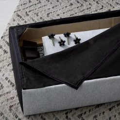 Abby 88 in. Charcoal Polyester Upholstered 3-Seater Rolled Arm Sofa by Brookside 23 Abby 88 in. Charcoal Polyester Upholstered 3-Seater Rolled Arm Sofa by Brookside -Cheap sumyeg Store charcoal brookside sofas couches bs0004sof00ch 4f 1000