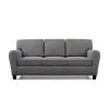 Abby 88 in. Charcoal Polyester Upholstered 3-Seater Rolled Arm Sofa by Brookside 2 Abby 88 in. Charcoal Polyester Upholstered 3-Seater Rolled Arm Sofa by Brookside -Cheap sumyeg Store charcoal brookside sofas couches bs0004sof00ch 64 1000