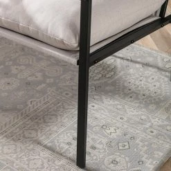 Cream Metal Frame Linen Accent Chair with Thick Padded Backrest and Seat Cushion by Polibi 20 Cream Metal Frame Linen Accent Chair with Thick Padded Backrest and Seat Cushion by Polibi -Cheap sumyeg Store cream polibi accent chairs rs mflacc c 76 1000