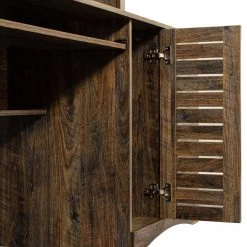 59.06 in. Dark Brown Rectangular Particle Board 3-Drawer Computer Desk with Hutch by sumyeg 14 59.06 in. Dark Brown Rectangular Particle Board 3-Drawer Computer Desk with Hutch by sumyeg -Cheap sumyeg Store dark brown sumyeg computer desks sg 331jfs040 4f 1000