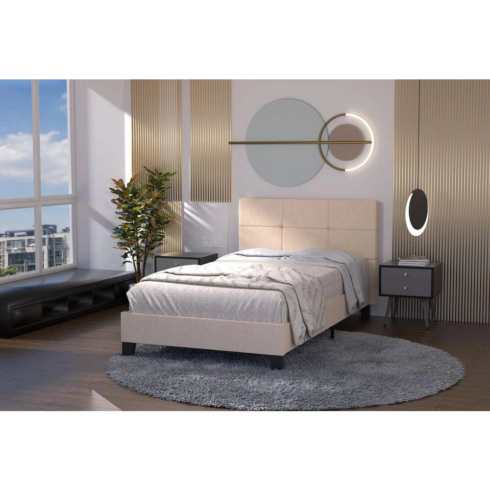 2-Drawer Dark Grey Nightstand 21.8 in. H x 15.7 in. W x 13.7 in. L End Side Table Accent Sofa Table(Set of 2) by sumyeg 9 2-Drawer Dark Grey Nightstand 21.8 in. H x 15.7 in. W x 13.7 in. L End Side Table Accent Sofa Table(Set of 2) by sumyeg - Image 7