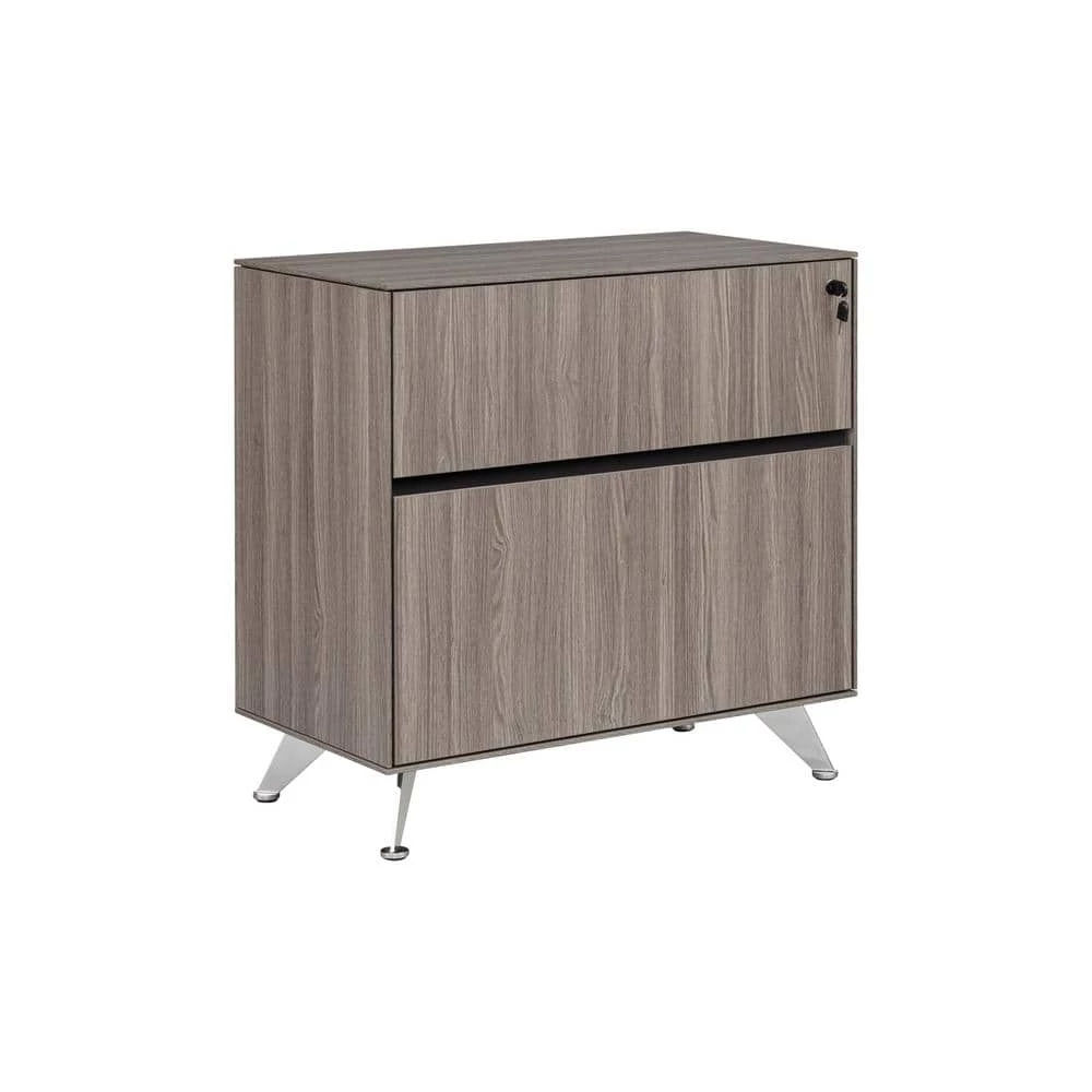 Dark Grey 32 in. W x 17 in. D x 32 in. H 2-Drawer Wood Lateral File Cabinet by Nyhus 3 Dark Grey 32 in. W x 17 in. D x 32 in. H 2-Drawer Wood Lateral File Cabinet by Nyhus