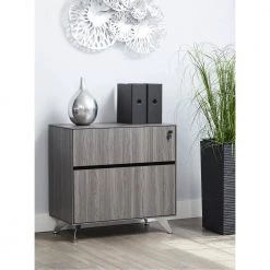 Dark Grey 32 in. W x 17 in. D x 32 in. H 2-Drawer Wood Lateral File Cabinet by Nyhus 8 Dark Grey 32 in. W x 17 in. D x 32 in. H 2-Drawer Wood Lateral File Cabinet by Nyhus -Cheap sumyeg Store dark grey nyhus file cabinets hd 30830000340 77 1000