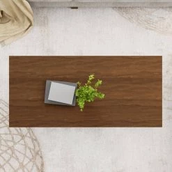 Eliza 22 in. Dark Oak Rectangle Metal and Wood Coffee Table with Storage Shelf by Brookside 19 Eliza 22 in. Dark Oak Rectangle Metal and Wood Coffee Table with Storage Shelf by Brookside -Cheap sumyeg Store dark oak brookside coffee tables bs0001cft00br 31 1000