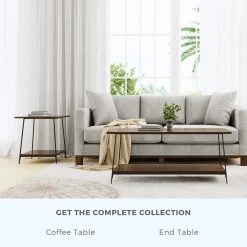 Eliza 22 in. Dark Oak Rectangle Metal and Wood Coffee Table with Storage Shelf by Brookside 17 Eliza 22 in. Dark Oak Rectangle Metal and Wood Coffee Table with Storage Shelf by Brookside -Cheap sumyeg Store dark oak brookside coffee tables bs0001cft00br 44 1000