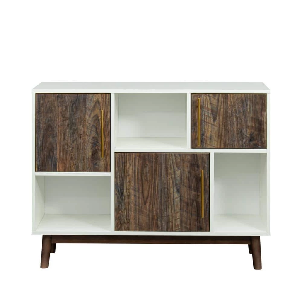 Espresso Modern Multi-Purpose Storage Cabinet Buffet Kitchen Sideboard TV Cabinet with Display Shelves and Doors by sumyeg 3 Espresso Modern Multi-Purpose Storage Cabinet Buffet Kitchen Sideboard TV Cabinet with Display Shelves and Doors by sumyeg