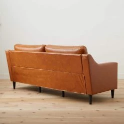 Ellen 75.5 in. Brown Camel Slope Arm Faux Leather Upholstered Straight 3-Seater Sofa by Brookside 22 Ellen 75.5 in. Brown Camel Slope Arm Faux Leather Upholstered Straight 3-Seater Sofa by Brookside -Cheap sumyeg Store faux camel brookside sofas couches bs0008sof00fc 4f 1000