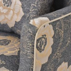 27.60 in. W Modern Flower Patterned Linen Accent Armchair with 1 Pillow by Polibi 17 27.60 in. W Modern Flower Patterned Linen Accent Armchair with 1 Pillow by Polibi -Cheap sumyeg Store flower polibi accent chairs rs mcplaa f 1f 1000