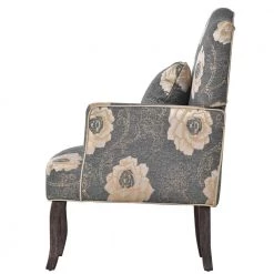 27.60 in. W Modern Flower Patterned Linen Accent Armchair with 1 Pillow by Polibi 18 27.60 in. W Modern Flower Patterned Linen Accent Armchair with 1 Pillow by Polibi -Cheap sumyeg Store flower polibi accent chairs rs mcplaa f 44 1000