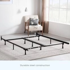 Universal Adjustable Metal Bed Frame with Center Support - Glides by Brookside 12 Universal Adjustable Metal Bed Frame with Center Support - Glides by Brookside -Cheap sumyeg Store glides brookside adjustable beds bs6633gl 40 1000