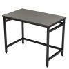Delle 40 in. Rectangular Gray Industrial Metal Computer Desk by Brookside 2 Delle 40 in. Rectangular Gray Industrial Metal Computer Desk by Brookside -Cheap sumyeg Store gray brookside computer desks bs0004dsk40gr 64 1000